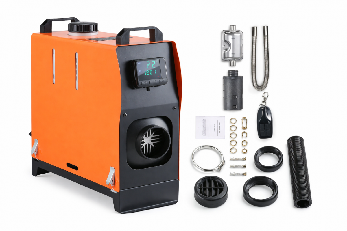 Дизелова печка 8 kW – мощна топлина за големи пространства и тежки условия