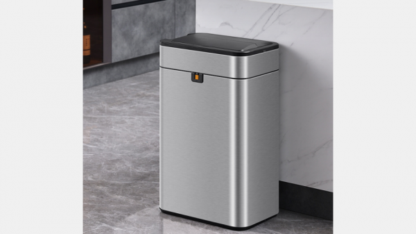 Smart кош за отпадъци 60 л – инокс, който прави дома ти по-чист и по-умен