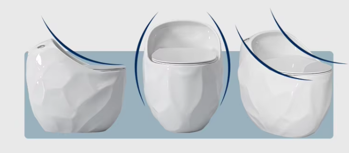 Дизайнерски моноблок с ергономична форма за естествен комфорт