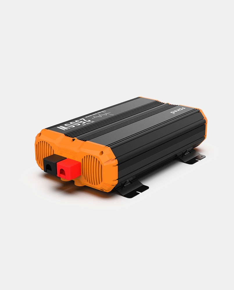 FCHAO 2500W Инвертор с чиста синусоида 12V → 230V | LCD дисплей | Дистанционно управление