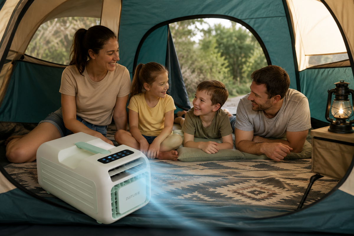 Преносим компресорен климатик M01 220V – 1400W охлаждане