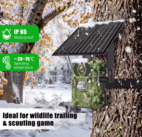 Outdoor Camera FK10 – 2.7K Wi-Fi соларна камера