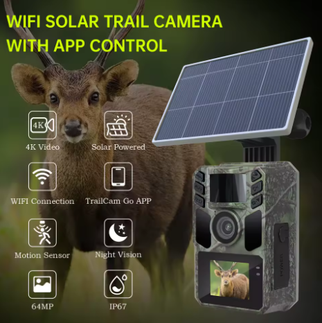 Outdoor Camera FK50 – 4G LTE соларна камера с 4K видео