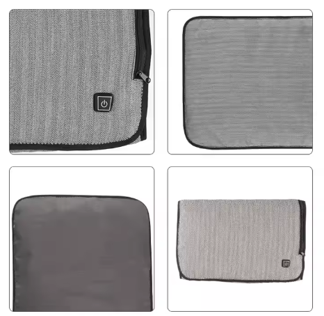 Отопляема възглавница за седалка с USB захранване – работи с пауърбанк