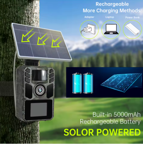 Outdoor Camera FK50 – 4G LTE соларна камера с 4K видео