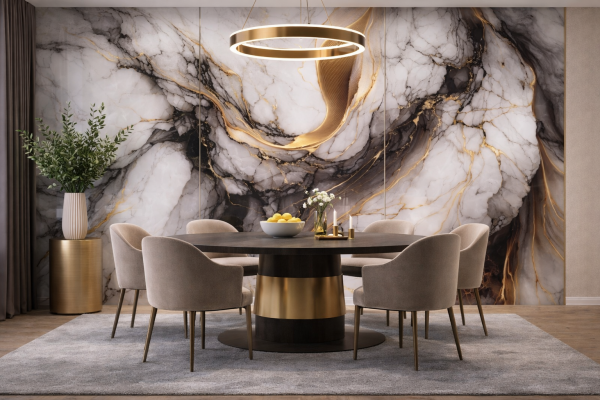 PVC декоративни панели – комплект 3 броя, модел INTER 40