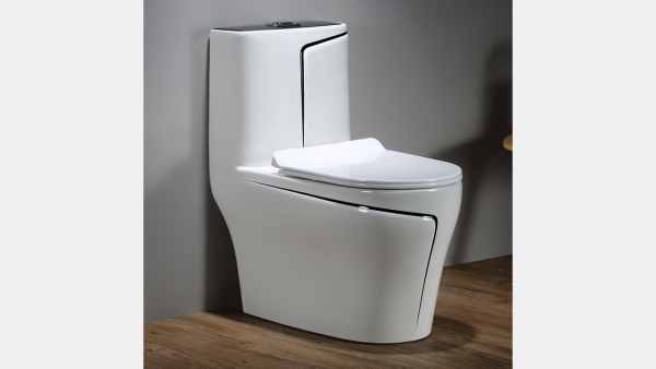 Моноблок с подов монтаж – модерен и практичен / бял