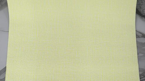 Самозалепващ PVC тапет „Лен“ — цвят жълт