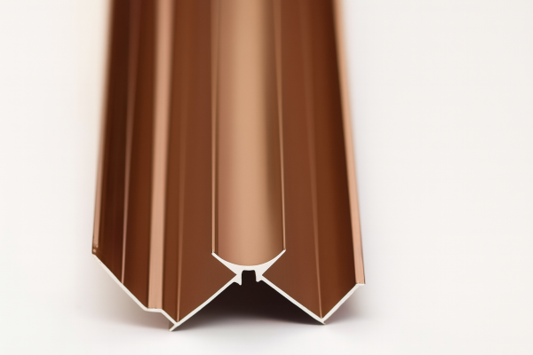 Профил за вътрешен ъгъл/ цвят шампанско 260 см.