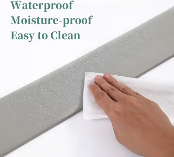 Самозалепващ гъвкав перваз с мраморен ефект