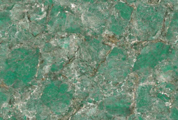 ПВЦ панел INTER 28 – Мат Зелен Мрамор | 1220×2600×3 мм