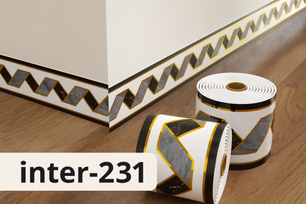 Самозалепващ декоративен перваз Inter 231