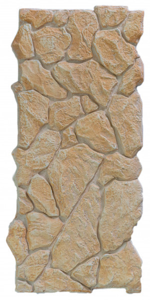 Фасаден ПУ стенен панел модел В01 беж 1170х530х40мм