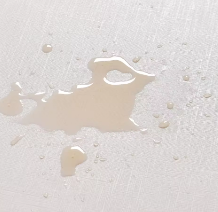 Самозалепващ PVC тапет „Лен“ — бял